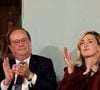 Dans une vidéo dévoilée par nos confrères, les intéressés s'activement même en cuisine... Mais l'ex-chef d'Etat a aussi fait tomber un ustensile faisant ainsi rire la vie de sa vie.

François Hollande et sa femme Julie Gayet assistent au match opposant C. Alcaraz à S. Tsitsipas lors des Internationaux de France de tennis de Roland Garros 2024 à Paris le 4 juin 2024. © Jacovides-Moreau/Bestimage