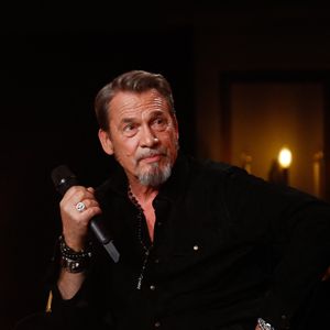 Exclusif - Florent Pagny lors de l'enregistrement de l'émission "Serge Lama, le dernier rappel" à Paris, le 29 avril 2025. © Clovis-Moreau/Bestimage