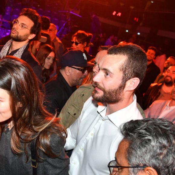 Exclusif - Louis Sarkozy et sa femme Natali Husic au championnat de kickboxing à Levallois, le 21 mai 2025. 

Photo : Vereen / Bestimage