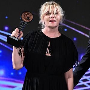 Emmanuelle Seigner lors de la 3e soirée du 72e Festival du film de Taormine, en Italie.
SGP / BESTIMAGE