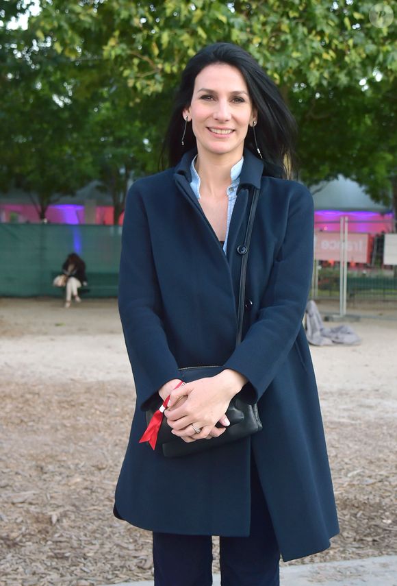 Exclusif - Marie Drucker au Concert de Paris et au feu d'artifice du 14 juillet organisés au pied de la Tour Eiffel sur le Champ-de-Mars. Paris, 14 juillet 2016.
© Giancarlo Gorassini/Bestimage