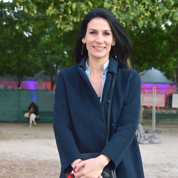 Exclusif - Marie Drucker au Concert de Paris et au feu d'artifice du 14 juillet organisés au pied de la Tour Eiffel sur le Champ-de-Mars. Paris, 14 juillet 2016.
© Giancarlo Gorassini/Bestimage