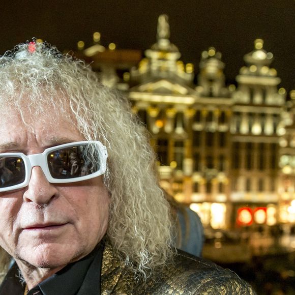 Réception en l'honneur de Michel Polnareff à l'hôtel de ville de Bruxelles avant que la statue Manneken Pis ne soit habillée comme le chanteur français, le 17 novembre 2016, à Bruxelles, en Belgique. Photo par Danny Gys/Reporters/ABACAPRESS.COM