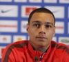Gregory van der Wiel, ancienne pépite du PSG, réinvente sa carrière.

Conférence de presse de Gregory van der Wiel au Camp des Loges avant le match Bastia-Psg
Saint-Germain-En-Laye