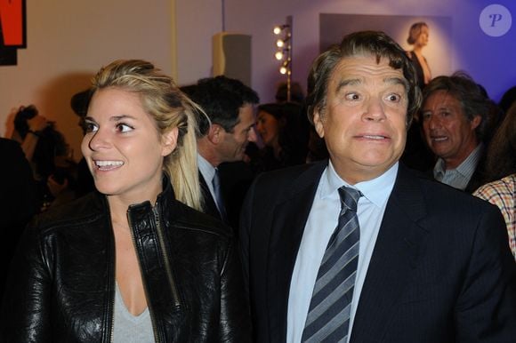 Sophie Tapie et Bernard Tapie à la soirée d'ouverture de la boutique 'Look' à Paris, France, le 17 octobre 2011. Photo de Alban Wyters/ABACAPRESS.COM