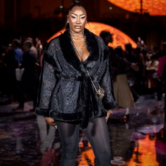 Aya Nakamura - Photo Call du Défilé de mode Chanel Collection Printemps-Été 2026 dans le cadre de la Fashion Week de Paris, France, le 6 octobre 2025.
 
© Olivier Borde / Bestimage