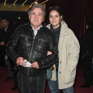 Exclusif - Daniel Auteuil et sa fille Nelly - People au concert de Dave à Bobino à Paris le 18 novembre 2019. © Coadic Guirec/Bestimage