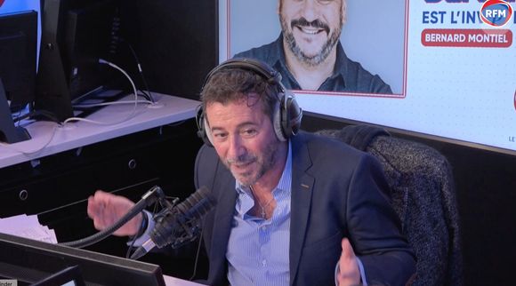 Bernard Montiel sur RFM (Capture d'écran).