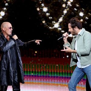 Exclusif - Florent Pagny et Vianney - Enregistrement de l'émission "Avec Florent, tout le monde ELA" à La Seine Musicale à Paris, diffusée le 1er septembre à 21h10 sur TF1.

© Cyril Moreau-Dominique Jacovides / Bestimage