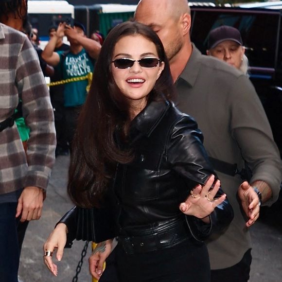 New York - Selena Gomez aperçue arrivant au Webster Hall le 18/09/2026.

Photo : Backgrid USA / Bestimage