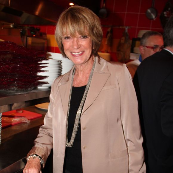 Alice Dona (presente en meme temps que son ex-compagnon Laurent Boyer) - Soirée pour le lancement du livre de cuisine de Sophie Davant et Christian Leclou "La cuisine de Sophie et Christian" au restaurant "Le Clou de Fourchette" a Paris le 8 octobre 2013.