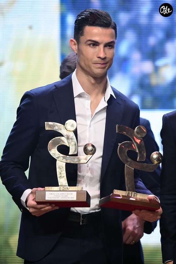 Cristiano Ronaldo - Cérémonie du "Gran Gala del Calcio" à Milan en Italie le 2 décembre 2019. © Image Sport /Panoramic/Bestimage