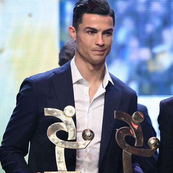 Cristiano Ronaldo - Cérémonie du "Gran Gala del Calcio" à Milan en Italie le 2 décembre 2019. © Image Sport /Panoramic/Bestimage