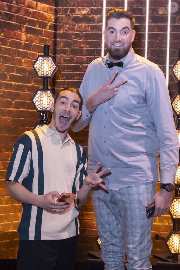 Exclusif - Chiloo, Vincent Pourchot - Sur le plateau de l'émission OEED (On Est En Direct) présentée par L.Salamé et L.Ruquier - Paris le 23/04/2022 - © Jack Tribeca / Bestimage