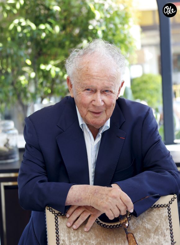 Philippe Bouvard pose à Cannes le 11 juillet 2018.
© Patrice Lapoirie / Nice Matin / Bestimage