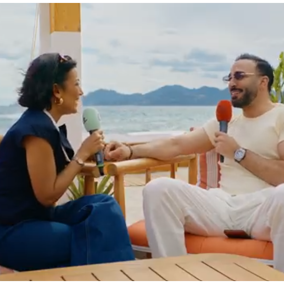 Interview d'Adil Rami par Karima Charni au Festival de Cannes - Format "Golden Hour".