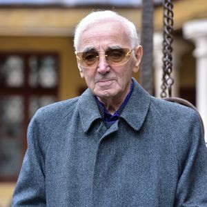 Charles Aznavour durant la 157ème vente aux enchères des vins des Hospices de Beaune à Beaune le 19 novembre 2017. © Giancarlo Gorassini/Bestimage