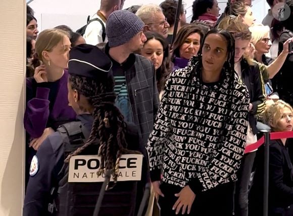 Roxane Depardieu au procès de l'acteur français Gérard Depardieu, accusé d'avoir abusé sexuellement de deux femmes lors d'un tournage en 2021, au tribunal correctionnel de Paris, France, le 24 mars 2025. Photo ABACAPRESS.COM