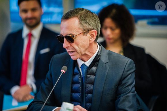 Visite le 10 janvier 2025 à Nantes, France à la sous-direction des visas du ministre de l'Intérieur Bruno Retailleau, accompagné du ministre délégué à la Francophonie et aux Partenariats internationaux, Thani Mohamed Soilihi. Photo par Yannick BILLIOUX/ABACAPRESS.COM