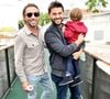 Il se trouvait à son domicile de Sèvres (Hauts-de-Seine) avec son mari Ghislain et leur fils Valentin au moment des faits.
Christophe Beaugrand, son mari Ghislain Gerin et leur fils Valentin - Soirée d’anniversaire des 5 ans de la marque Joone, sur la péniche La Barge à Issy-les-Moulineaux. Paris, le 30 juin 2022
© Veeren / Bestimage