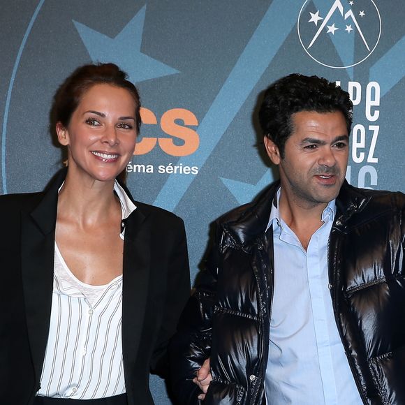 Jamel Debbouze et sa femme Mélissa Theuriau lors de la cérémonie de clôture du 19ème Festival International du film de Comédie de l'Alpe d'Huez, le 16 janvier 2016.© Dominique Jacovides/Bestimage
