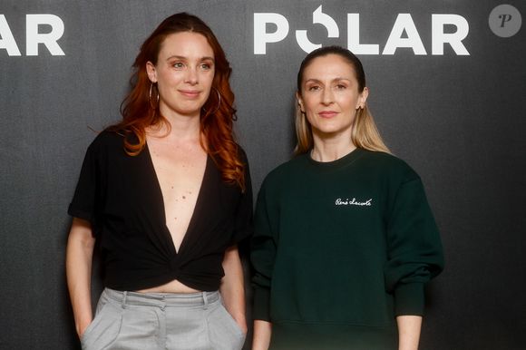 Laetitia Dosch, Camille Chamoux - Cérémonie de clôture de la 4e édition du Festival Reims Polar au cinéma Operaims, à Reims, France, le 13 avril 2024. Photo par Christophe Clovis / Bestimage