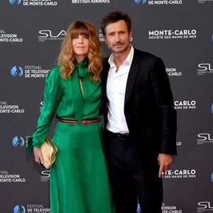 Gwendoline Hamon et Alexandre Varga lors de la soirée d'ouverture du 60ème Festival de Télévision de Monte-Carlo au Grimaldi Forum à Monaco, le 18 juin 2021. © Bruno Bébert/Bestimage