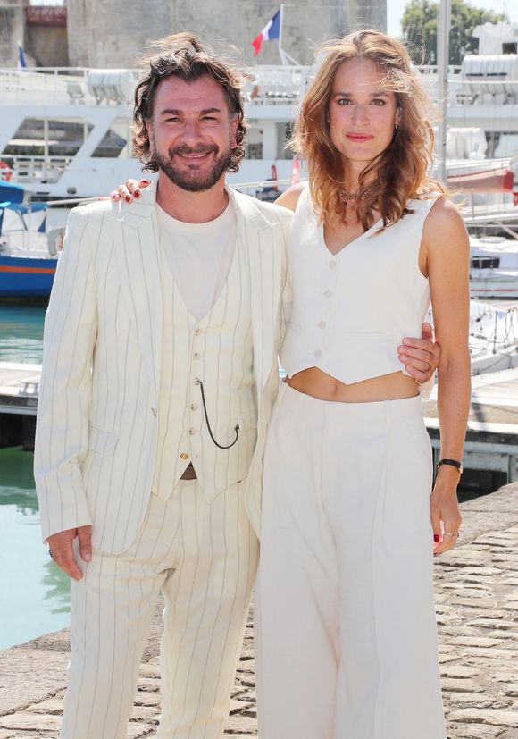 Michael Youn, Constance Gay - Photocall du film "Flashback" lors de la 26ème Edition du Festival de la Fiction de La Rochelle. Le 12 septembre 2024
© Patrick Bernard / Bestimage