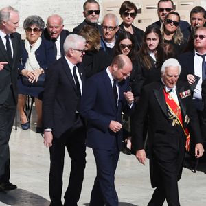 Le prince William d'Angleterre, prince de Galles, assiste aux funérailles du pape François le 26 avril 2025 au Vatican. Alors que Rome fait ses adieux au pape François, des dirigeants du monde entier, des membres de la famille royale, des membres du clergé et des milliers de fidèles se sont réunis au Vatican pour un adieu solennel et historique. Le pape François est décédé le lundi 21 avril à l'âge de 88 ans. Photo by Marco Iacobucci/IPA/ABACAPRESS.COM