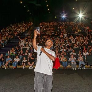 Exclusif - Soprano - Avant-première du film "Marius et les gardiens de la cité phocéenne" au Kinepolis de Lomme, le 14 juin 2025. 
© Stéphane Vansteenkiste / Bestimage