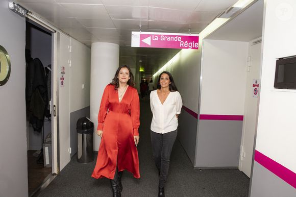 Rosa Bursztein et Lea Lando - Backstage de l'enregistrement de l'émission "On Est En Direct" (OEED), présentée par L.Ruquier, diffusée sur France 2, le 3 octobre 2020
© Jack Tribeca / Bestimage
