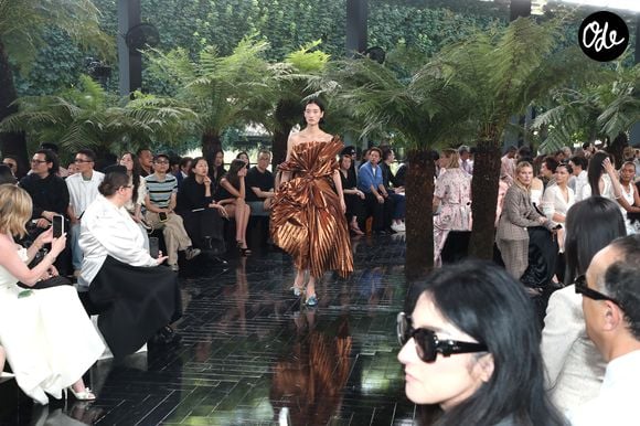 Les silhouettes mêlaient volumes sculpturaux, broderies raffinées et inspirations naturelles.

La maison Christian Dior a dévoilé le 6 juillet 2026 au Musée Rodin sa collection Haute Couture Automne-Hiver 2026/2027 dans le cadre de la Fashion Week de Paris.

© Bertrand Rindoff / Bestimage