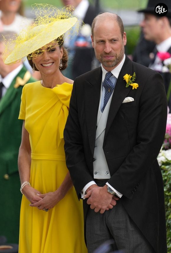 Le prince et la princesse de Galles (le prince William, prince de Galles, et Catherine « Kate » Middleton, princesse de Galles) assistent à la deuxième journée du Royal Ascot, à l'hippodrome d'Ascot, Ascot, dans le Berkshire, au Royaume-Uni
Julien Burton / Bestimage