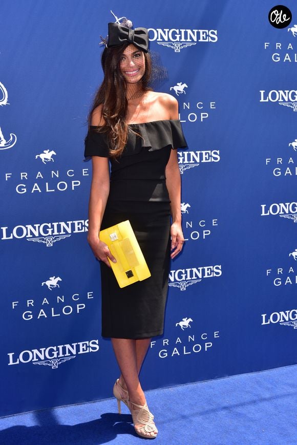 Tatiana Silva Braga Tavares au 168ème Prix de Diane Longines à l'hippodrome de Chantilly, France, le 18 juin 2017. © Giancarlo Gorassini/Bestimage