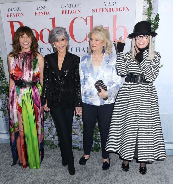 La comédienne avait obtenu l'Oscar pour son rôle dans "Annie Hall"

Mary Steenburgen, Jane Fonda, Candice Bergen et Diane Keaton assistent à la première new-yorkaise de 'Book Club : The Next Chapter' le 8 mai 2023. Photo par Steven Bergman/AFF/ABACAPRESS.COM