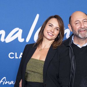 Julia Vignali et son mari Kad Merad - Avant-première du film "Finalement" de C. Lelouch qui fête son 87ème anniversaire au Grand Rex à Paris le 30 octobre 2024. © Pierre Perusseau/Bestimage