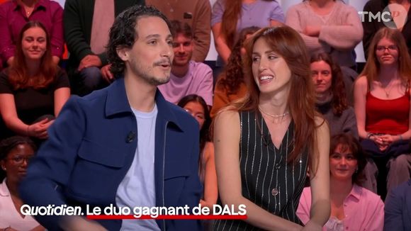 Samuel Bambi et Ana Riera sont revenus sur leur aventure au sein de "Danse avec les stars". Capture d'écran TMC
