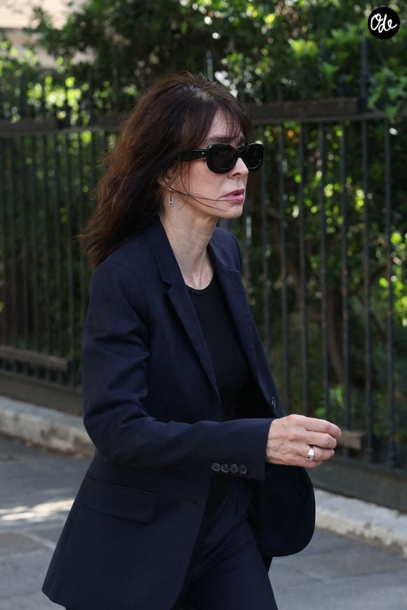 Anne Parillaud - Arrivées aux obsèques de Nicolas Altmayer en l’Église de Saint-Germain-des-Prés à Paris le 31 aout 2026. 

© Dominique Jacovides-Cyril Moreau/Bestimage