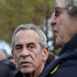 Thierry Ardisson lors d'une marche contre l'antisémitisme à Paris, le 12 novembre 2023 © Stéphane Lemouton / Bestimage