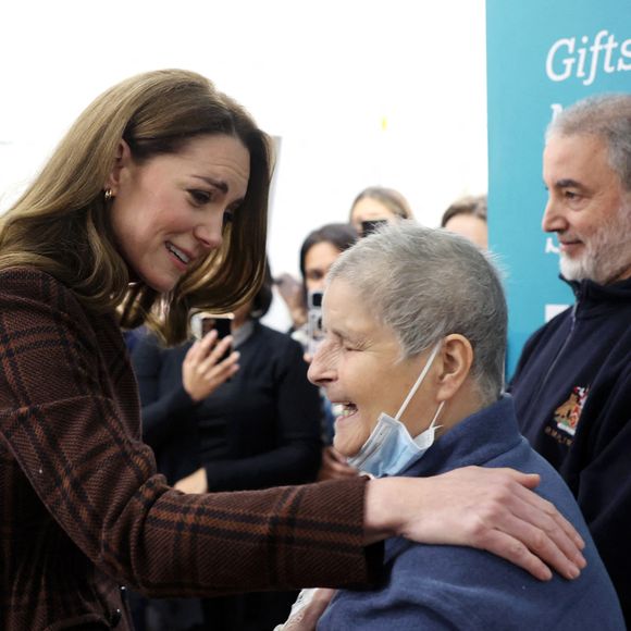 Catherine (Kate) Middleton, princesse de Galles à l'hôpital Royal Marsden, où elle a reçu son traitement contre le cancer, à Londres, Royaume-Uni, le 14 janvier 2025. © Chris Jackson/WPA-Pool/Bestimage