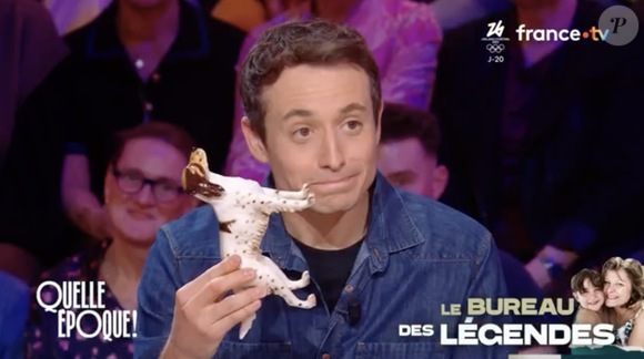 Hugo Clément sur le plateau de "Quelle Époque" le 17 janvier 2026, sur France 2