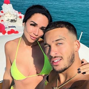 Jazz et son mari Laurent, immortalisés sur la Toile.