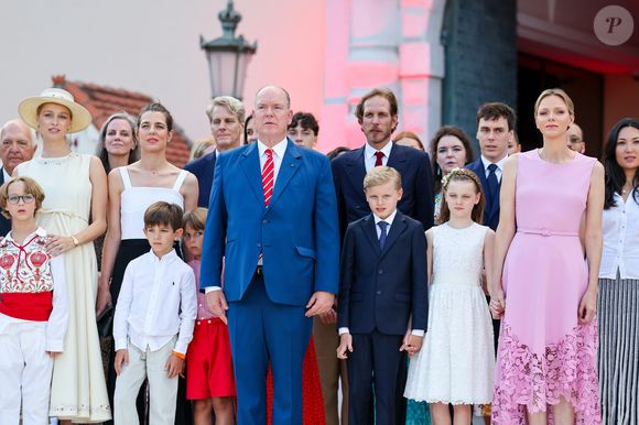Beatrice Borromeo, Charlotte Casiraghi, Balthazar Casiraghi-Rassam, Tatiana Santo Domingo, Maximilian Casiraghi, Prince Albert II of Monaco, Princess Gabriella of Monaco, Princess Charlene of Monaco, Prince Jacques of Monaco, Andrea Casiraghi, Louis Ducruet, Marie Ducruet