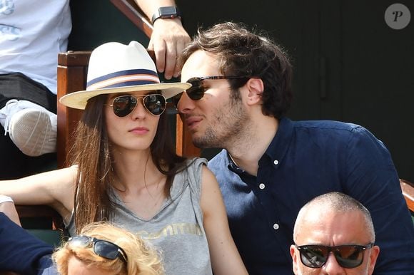 Photo : Le chanteur Vianney et sa compagne Catherine Robert assistent au  tournoi de Roland-Garros 2018 - septième jour à Roland-Garros le 3 juin  2018 à Paris, France. Photo by Laurent Zabulon/ABACAPRESS.COM -
