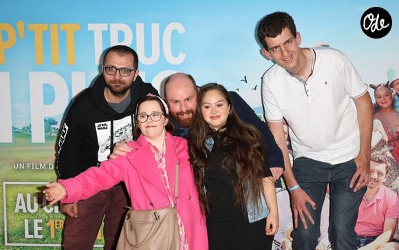 Gad Abecassis, Marie Colin, Marc Riso, Mayane Sarah El Baze et Thibaut Conan - Avant-Première du film "Un p'tit truc en plus" au cinema UGC Normandie à Paris le 25 avril 2024. © Coadic Guirec/Bestimage