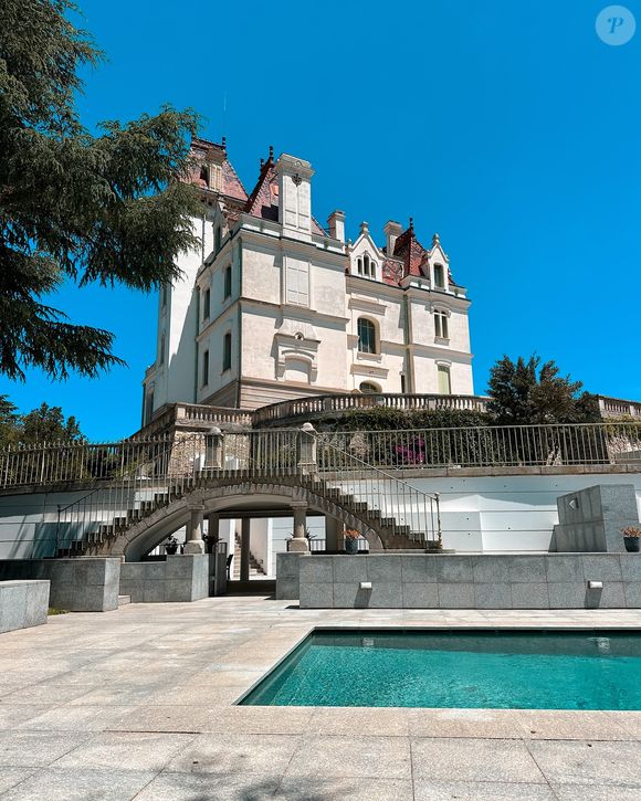 C'est aussi là, dans le cadre enchanteur du Château de Valmy,

Vue du Château de Valmy à Argelès-sur-Mer où se sont mariés François Xavier Demaison et sa femme Anaïs