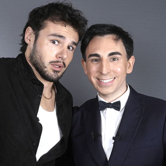 Exclusif - Jordan de Luxe, Anthony Colette lors de l'enregistrement de l'émission "Le Jet De Luxe" à Paris le 20 mars 2025.