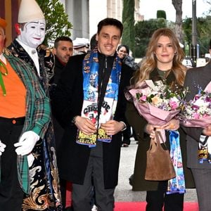 Louis Ducruet et Camille Gottlieb - La princesse Stéphanie de Monaco, ses enfants, Camille Gottlieb, Louis et Pauline Ducruet assistent au 48ème Festival international du Cirque de Monte-Carlo lors de la représentation du dimanche après-midi, le 18 janvier 2026. Le Festival se déroule jusqu'au 25 janvier. © Bruno Bebert/Pool Monaco/Bestimage