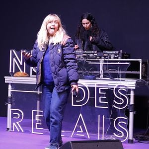 Exclusif - Enora Malagré - La Nuit des Relais sur le Parvis de l’Hôtel de Ville à Paris le 23 avril 2024. © Marc Ausset-Lacroix/Bestimage