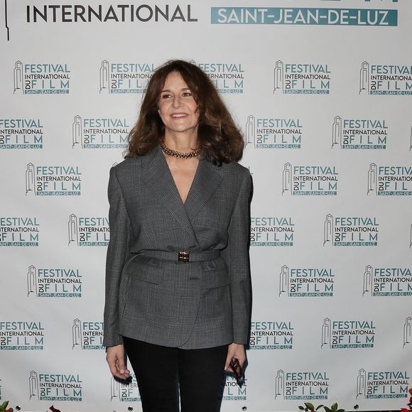 Valérie Lemercier présente son film "L'Arche de Noé" en compétition au festival international du film de Saint-Jean-de-Luz le 4 octobre 2023.
© Patrick Bernard / Bestimage